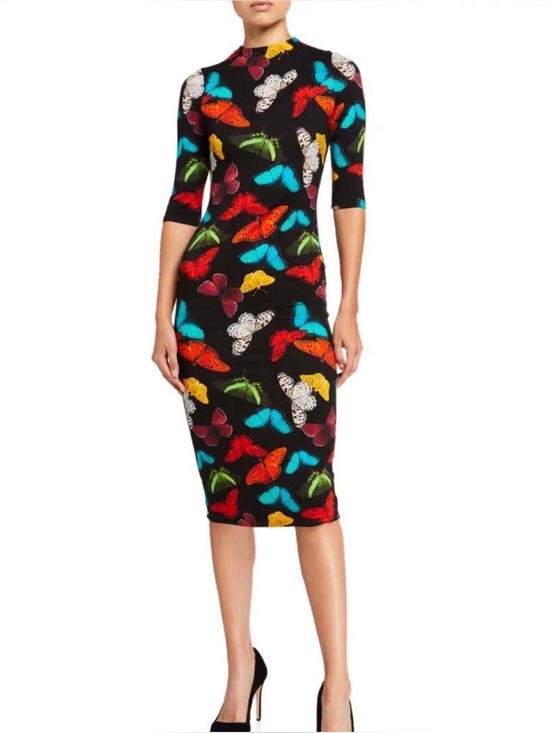 Alice + Olivia Dresses & Skirts - Alice + Olivia Delora Butterfly Print Dress